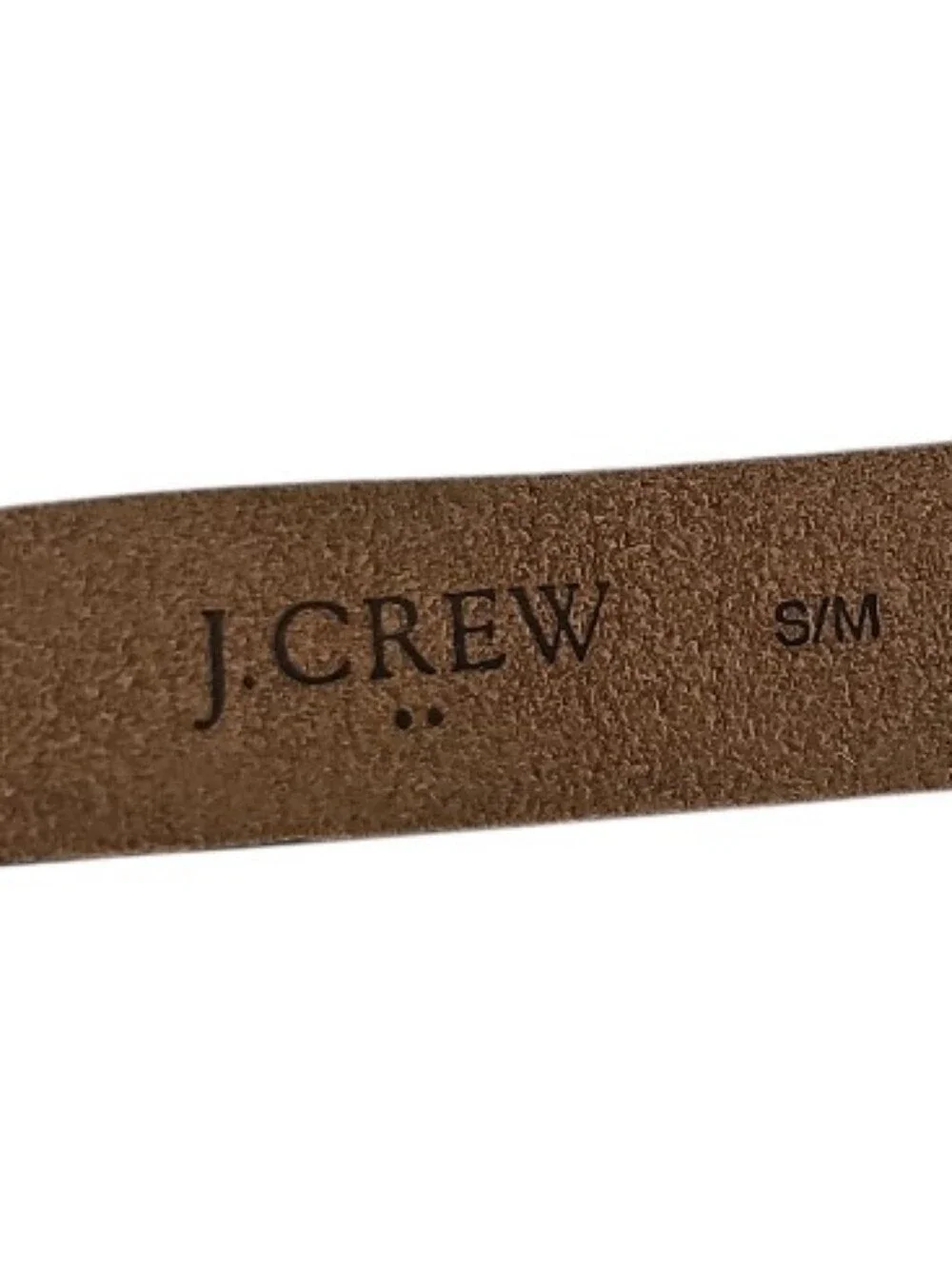 J.Crew Hair On Leather Zebra Belt Sz S/M Equestrian Statement Animal Print Brown - Picture 9 of 14
